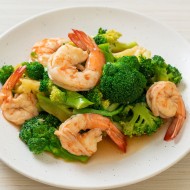 Chicken & Shrimp w. Broccoli
